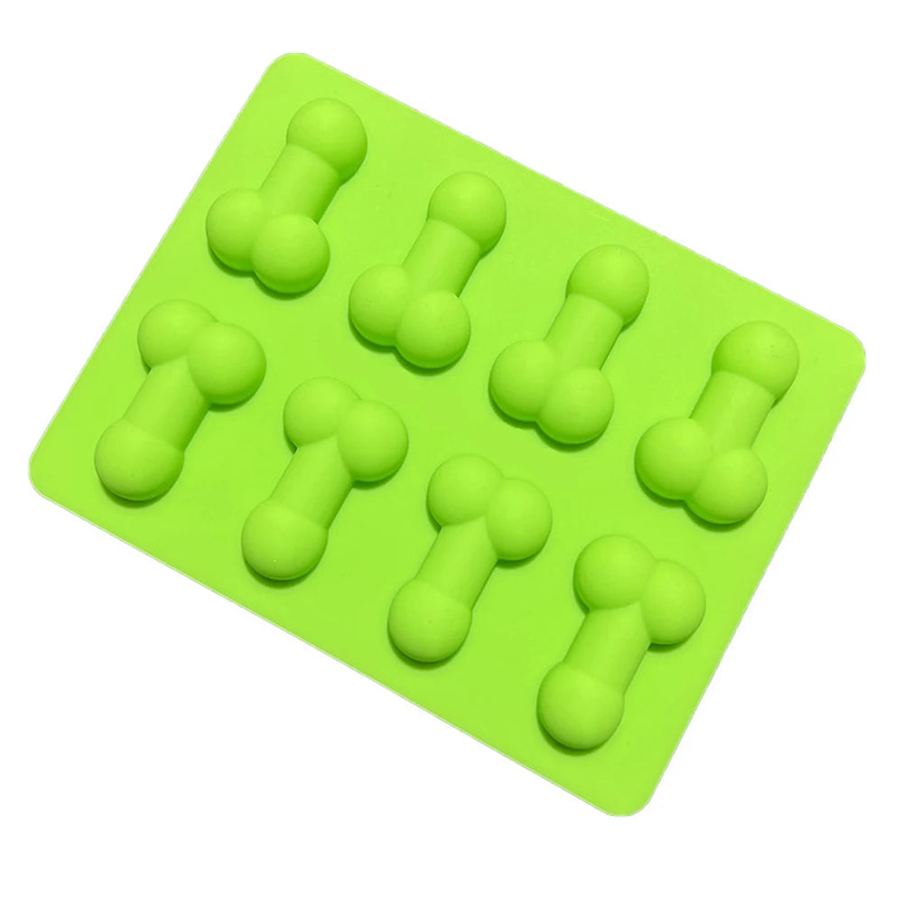 Funny Dicks Silicone Chocolate & Ice Cube Mold — Le Moule Sexy qui Fait Rire !