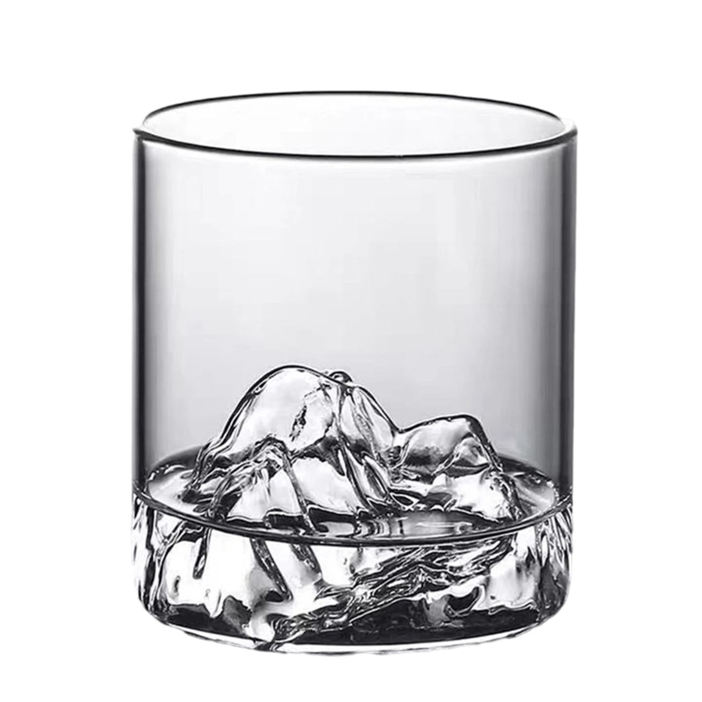 3D Mountain Whiskey Glass — Disponible en 200ML / 300ML / 350ML