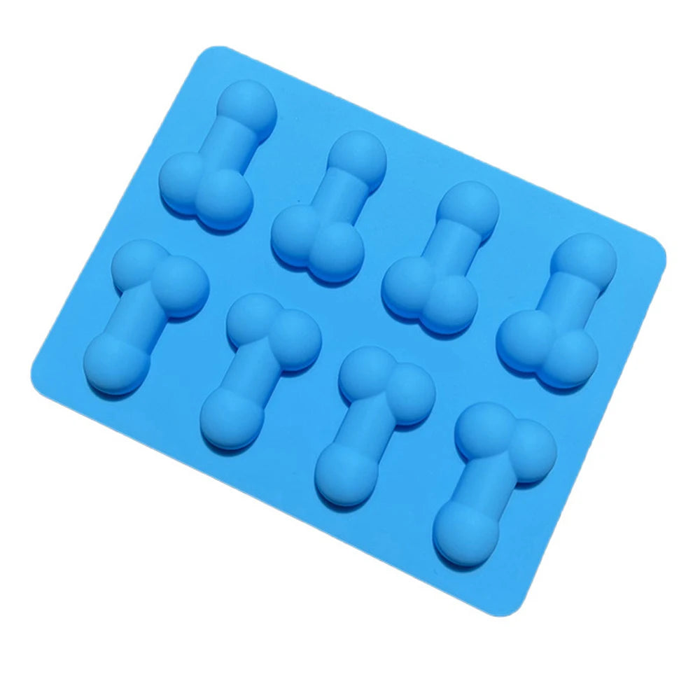 Funny Dicks Silicone Chocolate & Ice Cube Mold — Le Moule Sexy qui Fait Rire !