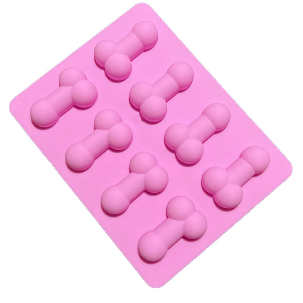 Funny Dicks Silicone Chocolate & Ice Cube Mold — Le Moule Sexy qui Fait Rire !
