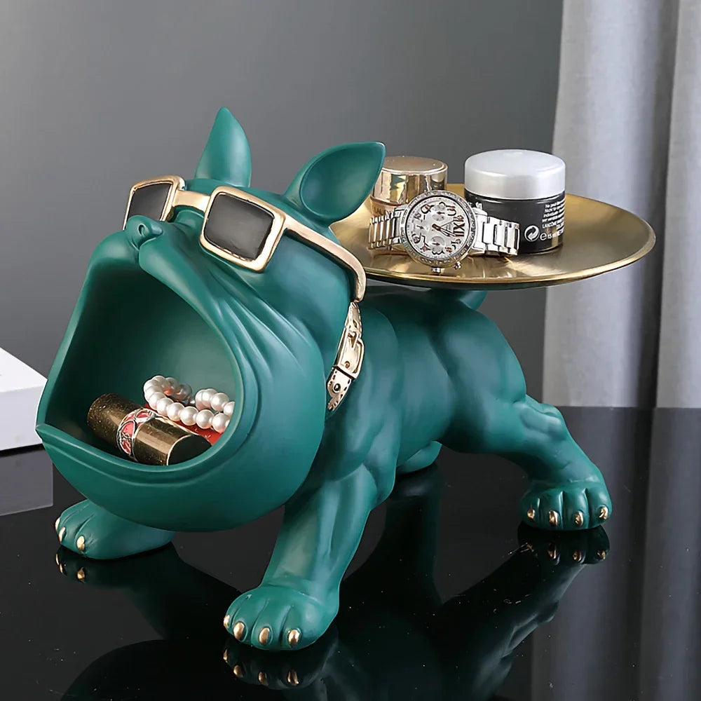 Statue Chien en Résine - Décoration Fun & Chic