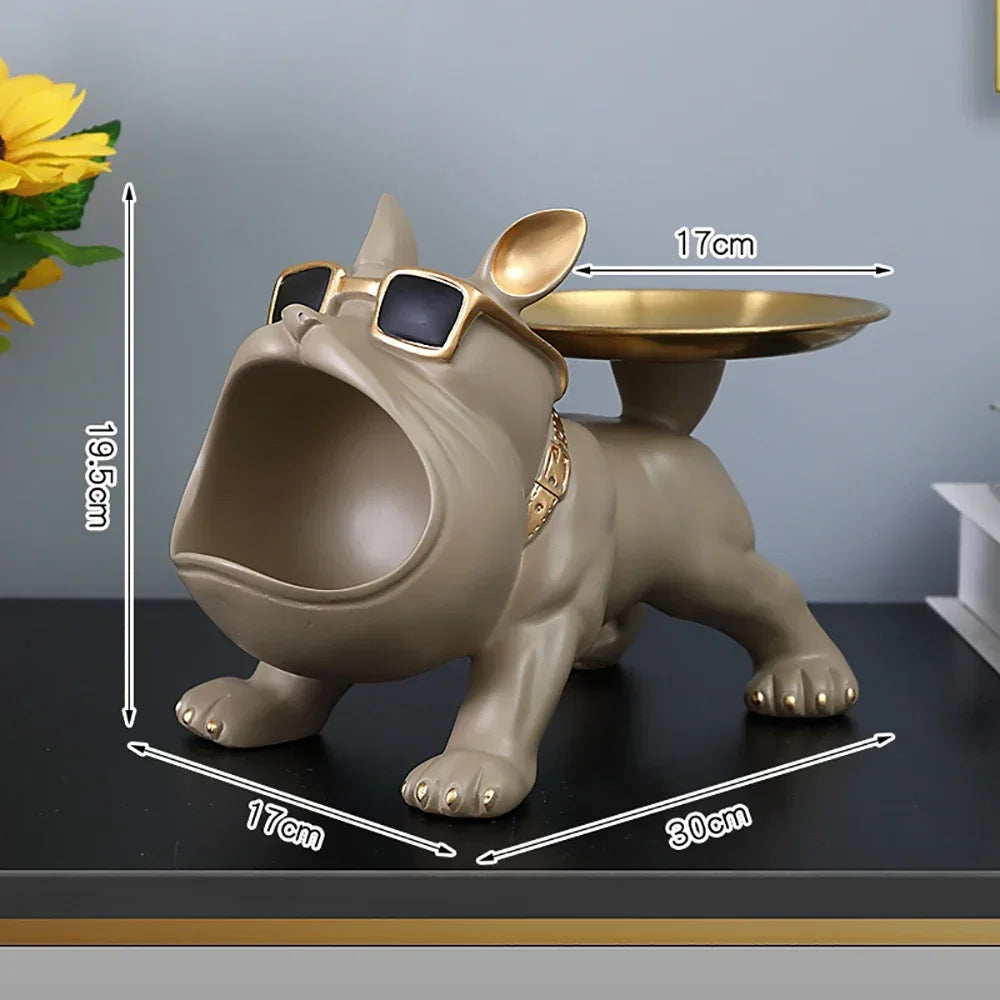 Statue Chien en Résine - Décoration Fun & Chic