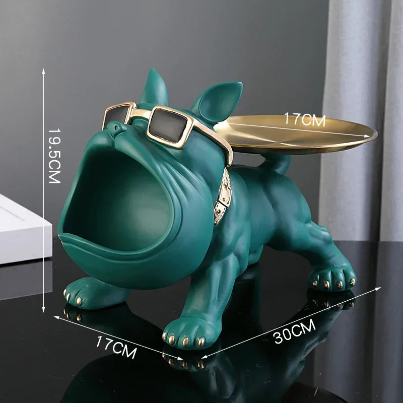 Statue Chien en Résine - Décoration Fun & Chic
