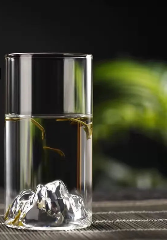 3D Mountain Whiskey Glass — Disponible en 200ML / 300ML / 350ML