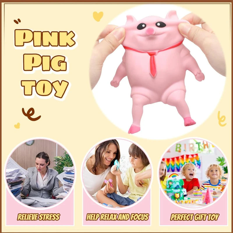 Cochon anti stress cadeau fun