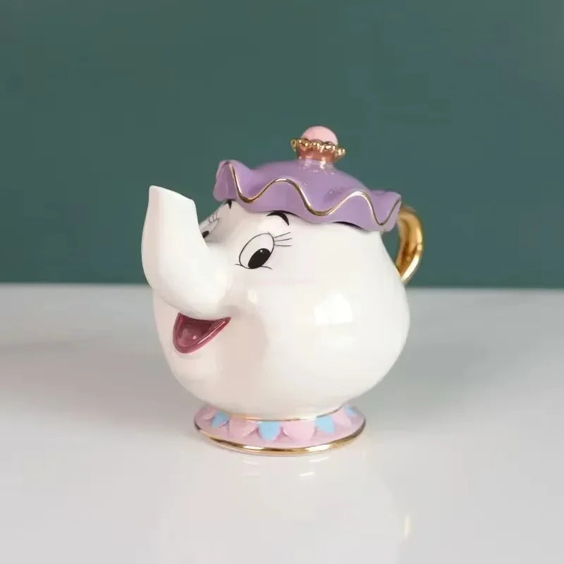 Service à Thé Disney "La Belle et la Bête" – Mrs. Samovar et Zip