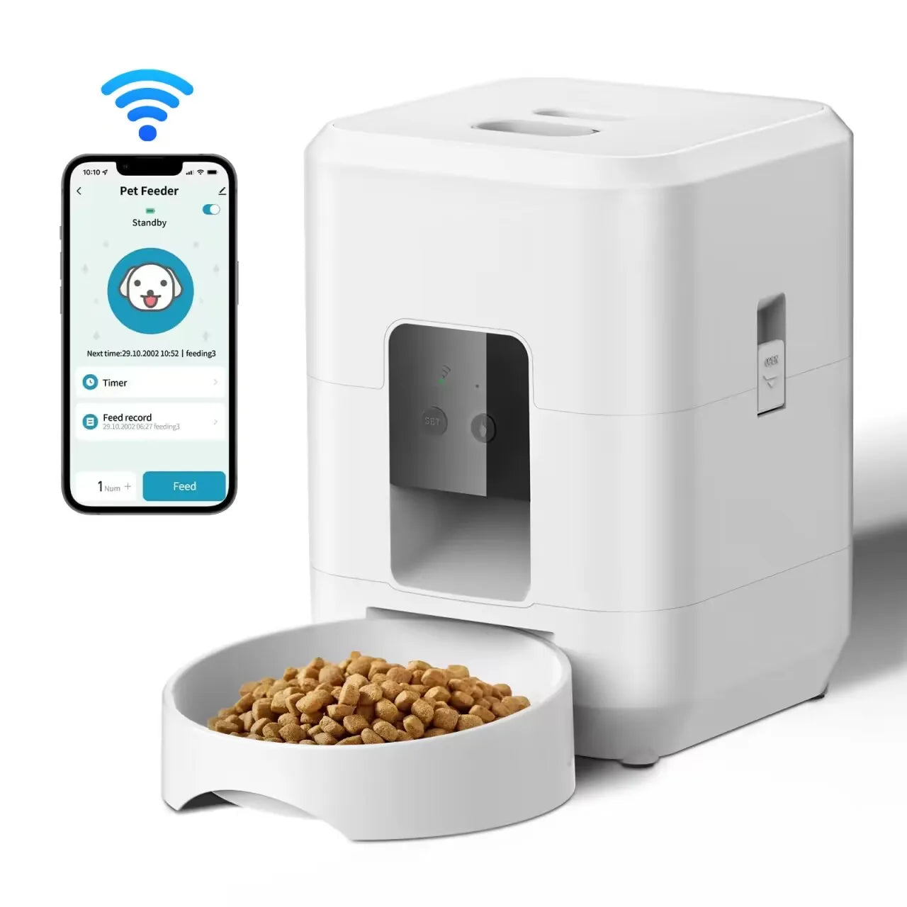 Distributeur Automatique de Nourriture pour Chats & Chiens